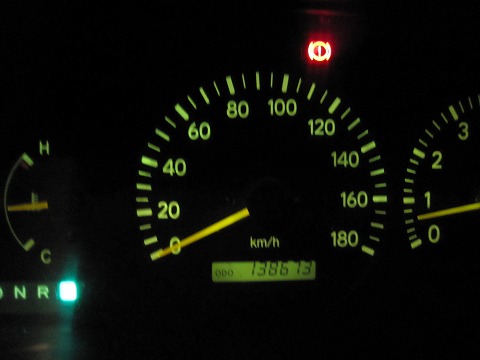 ����ɋA���@�{���̑��s������ 207km